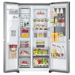 یخچال ساید بای ساید ال جی مدل X267 سیلور GC-X267CSHS - Image 3