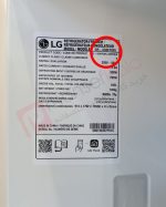 یخچال ساید ال‌جی مدل X33 سفید 5 درب 30 فوت