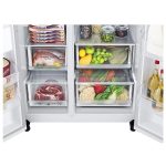 یخچال ساید بای ساید ال جی J348 سفید 34 فوت GC-J348CQFS - Image 7